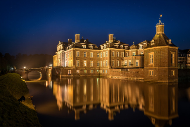 Обои картинки фото nordkirchen castle, города, замки германии, простор