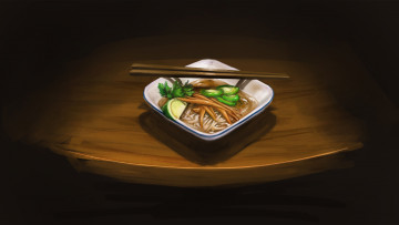 Картинка рисованное еда фон палочки