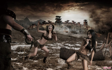 Картинка кино+фильмы chi+bi+iii крепость корзина надсмотрщик девушки плен