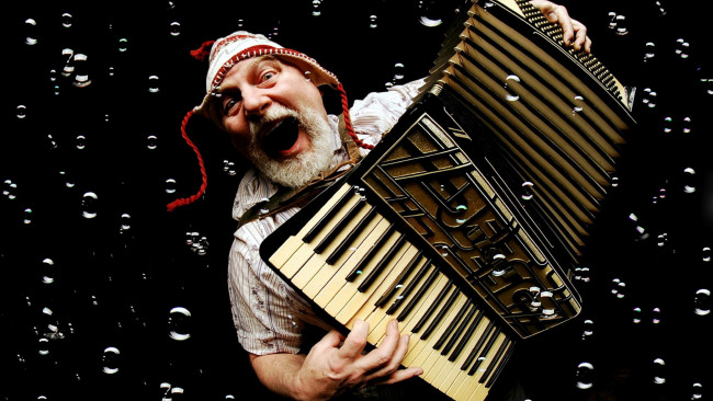 Обои картинки фото мужчины, - unsort, аккордеон