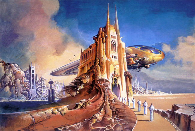 Обои картинки фото фэнтези, замки, легенда, измерение, фантастика, мир, другой, пеннингтон, брюс, вид, пейзаж