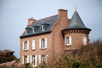 Картинка бретань франция города -+здания +дома