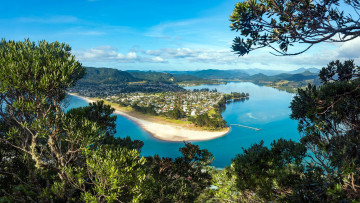 Картинка pauanui new+zealand города -+панорамы new zealand
