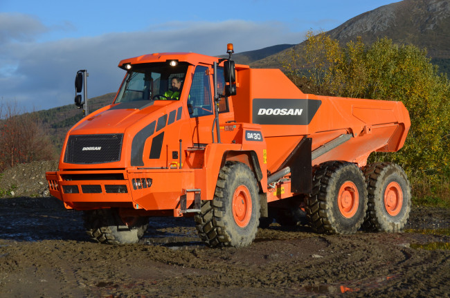 Обои картинки фото техника, строительная техника, dossan