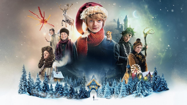 Обои картинки фото a boy called christmas ,  2021 , кино фильмы, a boy called christmas, мальчик, по, имени, рождество, фэнтези, драма, henry, lawfull, постер