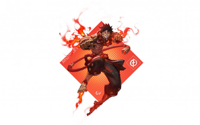 Обои картинки фото фэнтези, роботы,  киборги,  механизмы, обезьяна, киборг