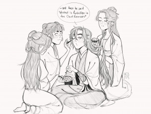 Картинка аниме mo+dao+zu+shi магистр дьявольского культа