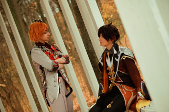 Картинка дэмиэн+дейтра +anri+fortescue девушки -+креатив +косплей образы костюмы разговор