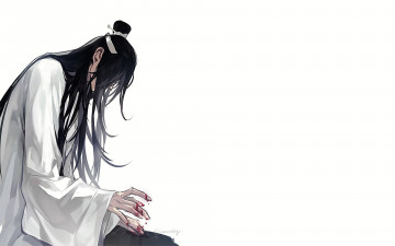 Картинка аниме mo+dao+zu+shi лань ванцзи гуцинь кровь