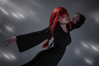 Картинка косплей+модель девушки -+креатив +косплей девушка женщина разноцветная сексуальная модель звезда позирует разная обувь верхняя стильная одежда нижнее эротическое бельё трусы лифчик аксессуары макияж колготки чулки и множество элементов на фотографии