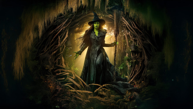 Обои картинки фото кино фильмы, wicked,  for good, for, good, злая, навсегда