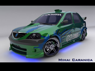 Картинка dacia автомобили 3д