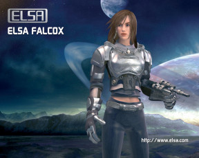 обоя компьютеры, elsa