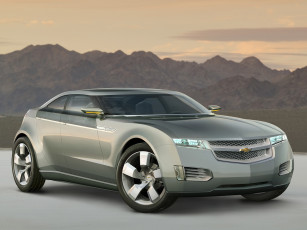 Картинка 2007 chevrolet volt concept автомобили