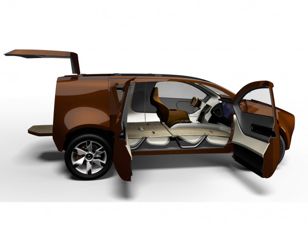 Обои картинки фото 2007, nissan, bevel, concept, автомобили, datsun