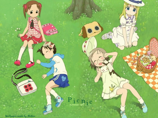 Обои картинки фото аниме, ichigo, mashimaro