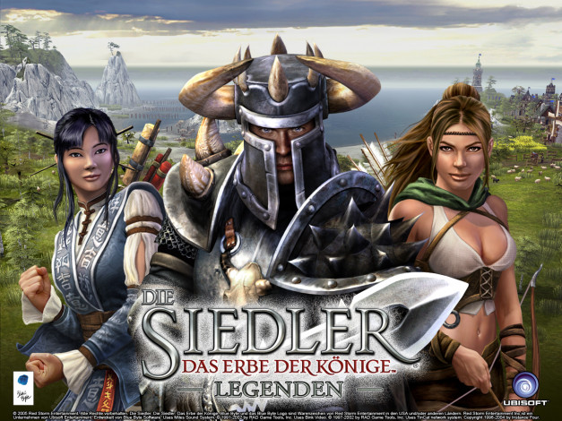 Обои картинки фото die, siedler, видео, игры, aufbruch, der, kulturen