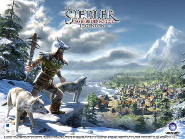 Обои картинки фото die, siedler, видео, игры, aufbruch, der, kulturen