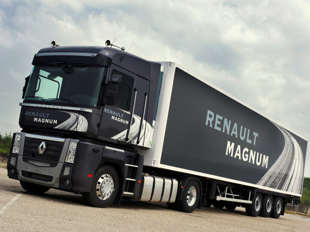 Обои картинки фото автомобили, renault, trucks