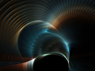 Картинка 3д графика fractal фракталы абстракция фон узор