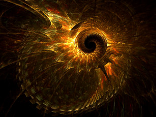 Картинка 3д графика fractal фракталы узор фрактал фон