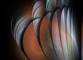 Картинка 3д графика fractal фракталы узор фон фпактал