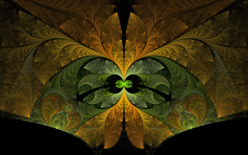 Картинка 3д графика fractal фракталы узор фпактал