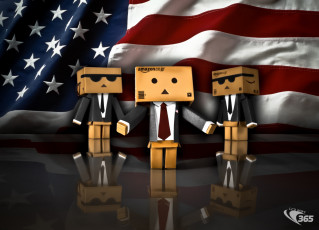 Картинка разное данбо danboard президент охрана флаг