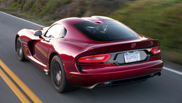 Картинка dodge viper автомобили красота скорость мощь автомобиль