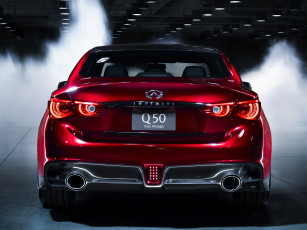 обоя автомобили, infiniti, q50, eau, rouge, concept, красный