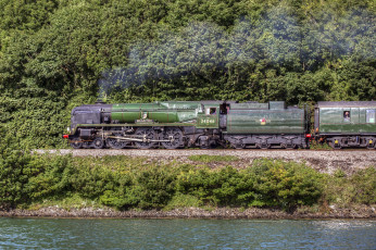 Картинка техника паровозы паровоз рельсы железная дорога