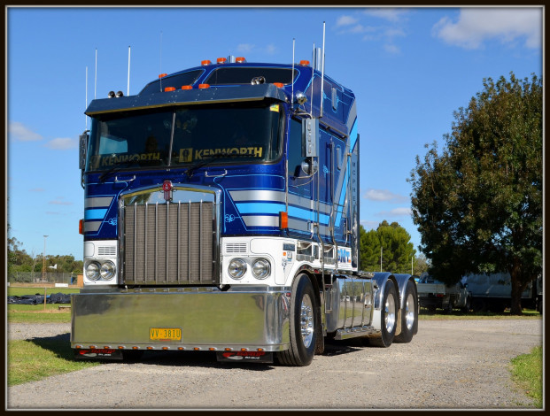 Обои картинки фото kenworth k108, автомобили, kenworth, truck, company, грузовые, автобусы, сша