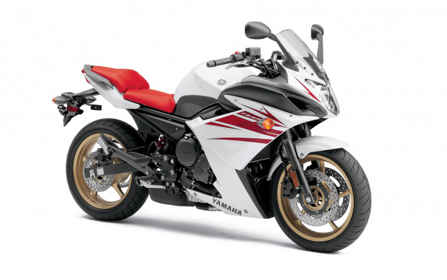 Обои картинки фото мотоциклы, yamaha, 2010, fz6r