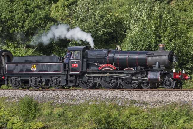 Обои картинки фото техника, паровозы, железная, дорога, рельсы, паровоз