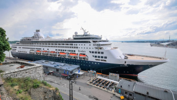 Картинка ryndam корабли лайнеры круиз лайнер причал порт