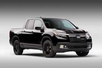 Картинка автомобили honda 2017г black edition ridgeline