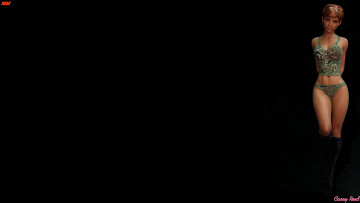 Картинка 3д+графика люди+ people фон взгляд девушка