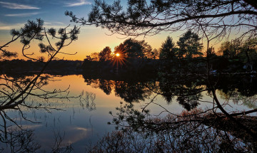 Картинка природа реки озера река лес