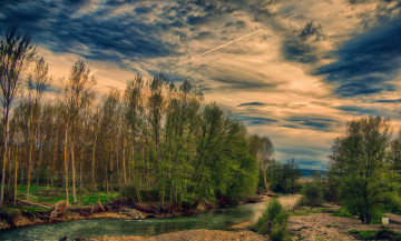 Картинка природа реки озера река лес