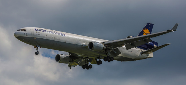 Обои картинки фото md11, авиация, грузовые самолёты, транспорт