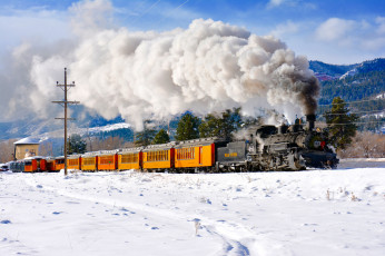 Картинка техника паровозы паровоз рельсы