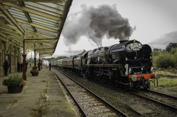 Картинка техника паровозы паровоз рельсы