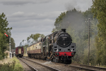 Картинка техника паровозы рельсы паровоз