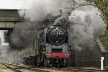 Картинка техника паровозы рельсы паровоз