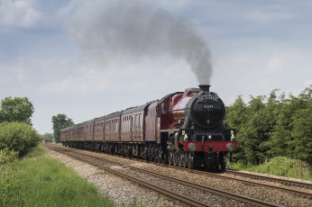 Картинка техника паровозы рельсы паровоз