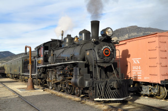 Картинка техника паровозы паровоз рельсы