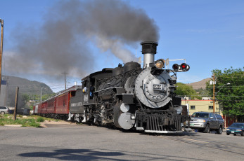 Картинка техника паровозы паровоз рельсы