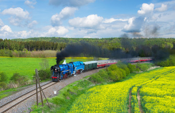 Картинка техника паровозы паровоз рельсы
