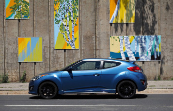 Картинка hyundai+veloster+2016 автомобили hyundai blue 2016 veloster