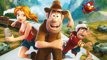 обоя мультфильмы, tadeo jones 2,  el secreto del rey, персонажи